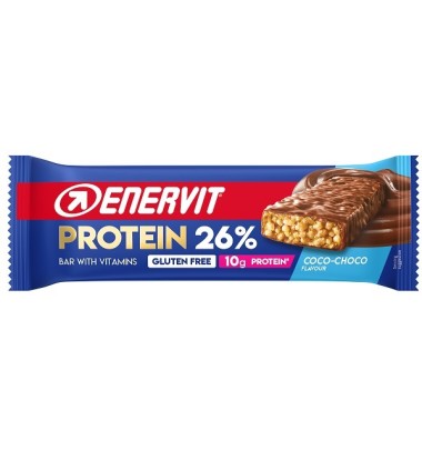ENERVIT Sport Barr.26%Choco40g