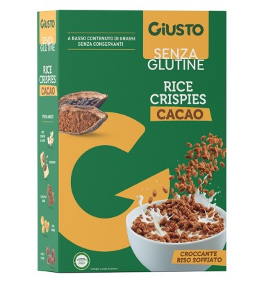 GIUSTO S/G Rice Crisp.Cacao