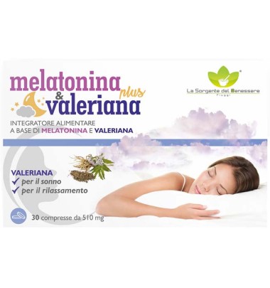 MELATONINA PLUS VALERIANA 30CPR