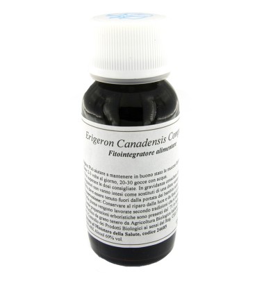 85C ERIGERON CANADENSIS COMP LVS