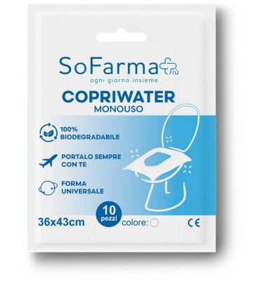 COPRIWATER MONOUSO 10PZ SF+