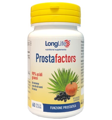 LONGLIFE PROSTAFACTORS 60PRL