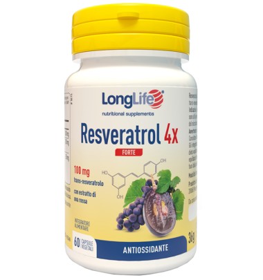 LONGLIFE RESVERATROL 4X 60CPS