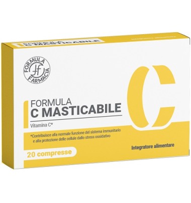 FORMULA VITAMINA C MASTIC 20CPR