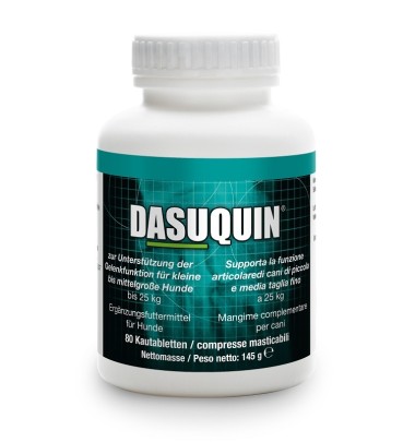 DASUQUIN Cani <25Kg S/M 80Cpr