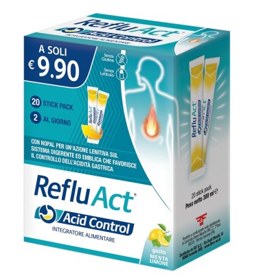 REFLU ACT ACID CONTROL 20Stick