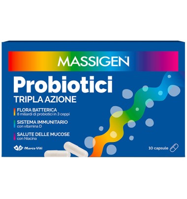MASSIGEN PROBIOTICI 10CPS PP