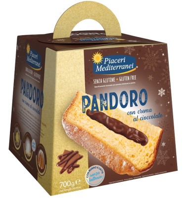 PIACERI MED.Pandoro Ciocc.700g