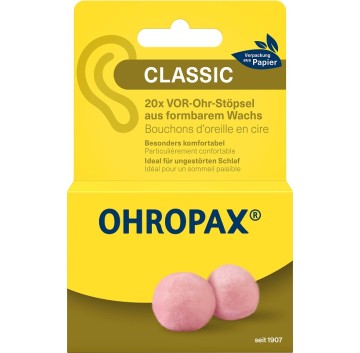 OHROPAX Tappi Aur.Cera 20pz