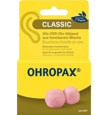 OHROPAX Tappi Aur.Cera 20pz