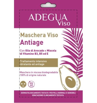 ADEGUA MASCHERA VISO ANTI AGE