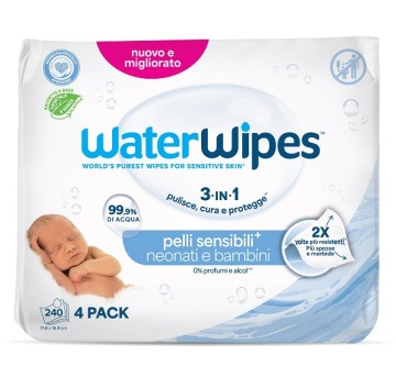 WATERWIPES BIO 4X60PZ