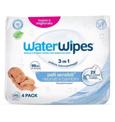WATERWIPES BIO 4X60PZ