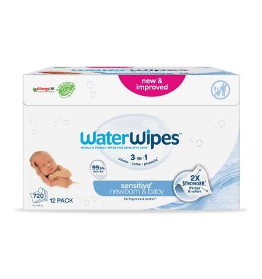 WATERWIPES BABY SALV 12PACK