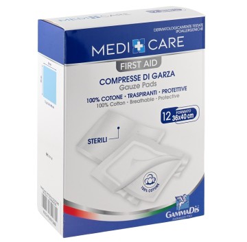 GARZA COTONE 36X40CM 12PZ