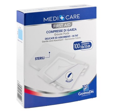 GARZA TNT 10X10CM 100PZ