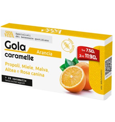 SANAVITA GOLA ARANCIA 24CPR