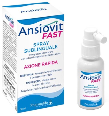 ANSIOVIT FAST SPR SUBLINGUALE