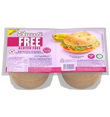 BAULI FREE Focaccine Olio Evo