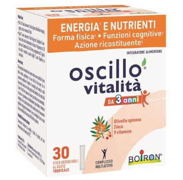OSCILLO VITALITA' 3+ 30STICK