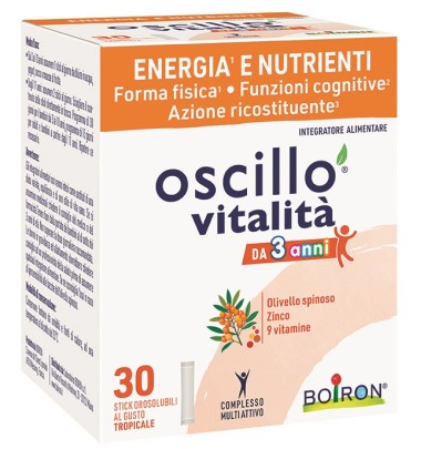 OSCILLO VITALITA' 3+ 30STICK