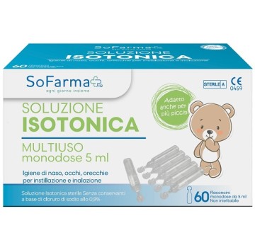 SOLUZ SALINA 0,9% 60FL 5ML SF+