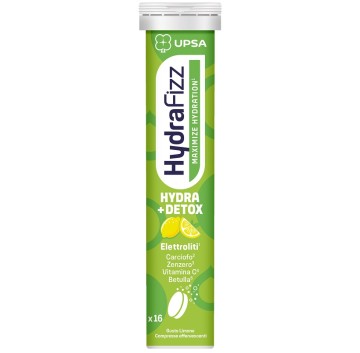 UPSA HYDRAFIZZ DETOX 16Cpr Eff