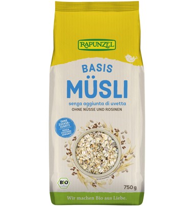 RAPUNZEL BASIS MUESLI 750G