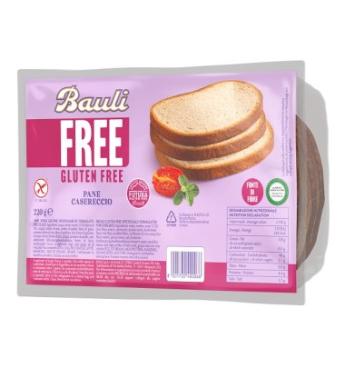BAULI FREE Pane Casereccio220g