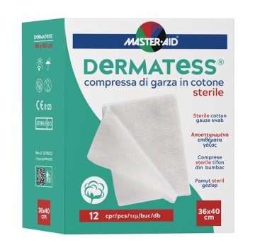 DERMATESS GARZA IODROF36X40 12PZ