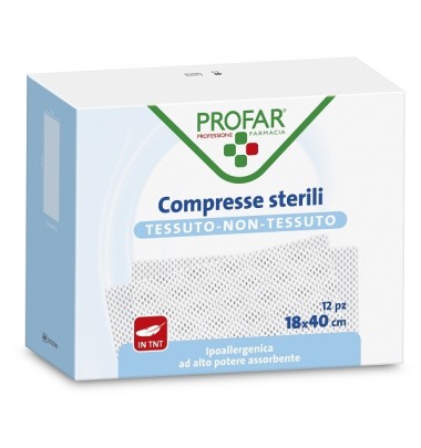 GARZA TNT PROFAR 18X40CM 12PZ