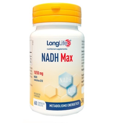 LONGLIFE NADH MAX 60 Cpr