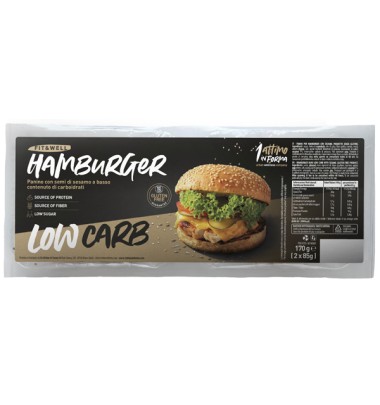 LOW Carb Bun Sesamo 2pz 85g