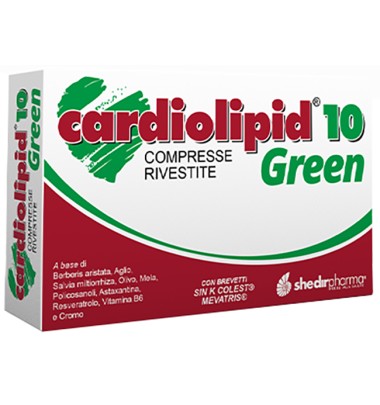 CARDIOLIPID 10 GREEN 30CPR RIV