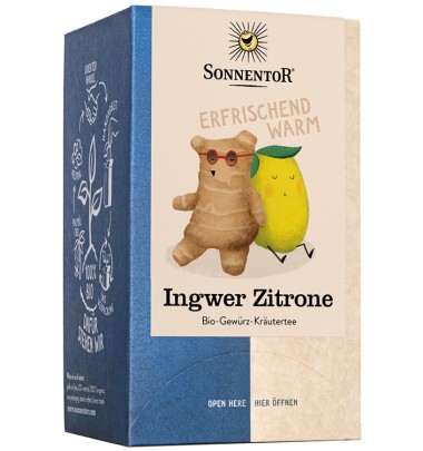 SONNENTOR INFUSO ZENZERO-LIMON