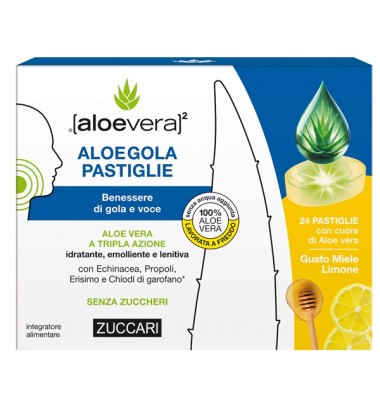 ALOEGOLA MIELE/LIMONE 20PAST