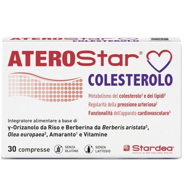 ATEROSTAR COLESTEROLO 30Cpr