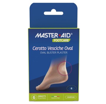 FOOTCARE Cer.Vesciche Ovale6pz