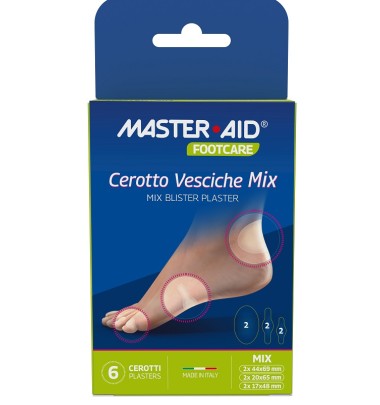 FOOTCARE Cer.Vesciche Mix 6pz