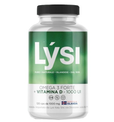 LYSI Omega 3 Fte Vit.D 120Cps