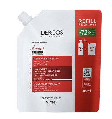 DERCOS Sh.Energizz.Ric.400ml