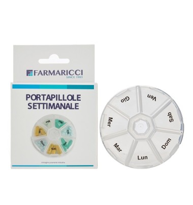 PORTAPILLOLE SETTIMANALE