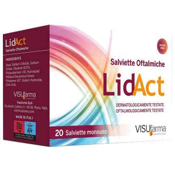 LIDACT SALVIETTE OFT MON 20PZ