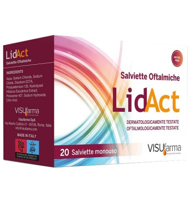 LIDACT SALVIETTE OFT MON 20PZ