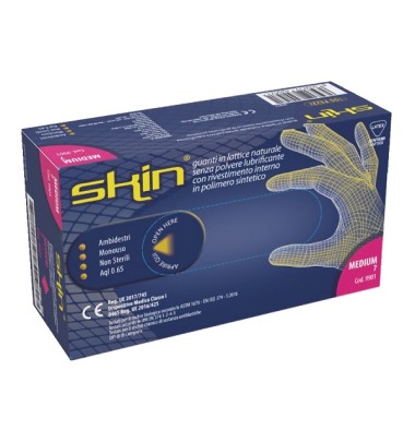 SKIN GUANTO N/STER S/POLV M