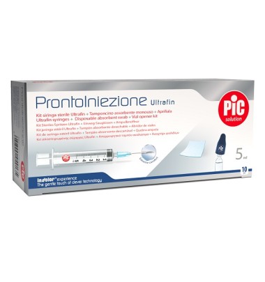PIC ProntoIniez.5ml 23g*10pz