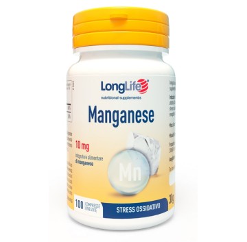 LONGLIFE MANGANESE 10mg100Cpr