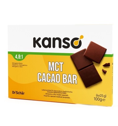 KANSO*MCT CACAO BAR 4X25G