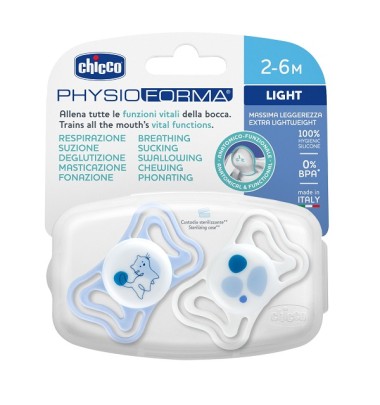 CH Succh.Light Blu Sil.2-6m2pz