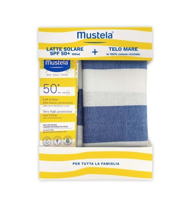 MUSTELA LATTE SOLARE TELO MARE